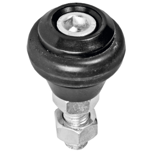 PSG vodicí kladka gumovaná FI 42 mm pro posuvné brány – závit M12 001-282 (1)